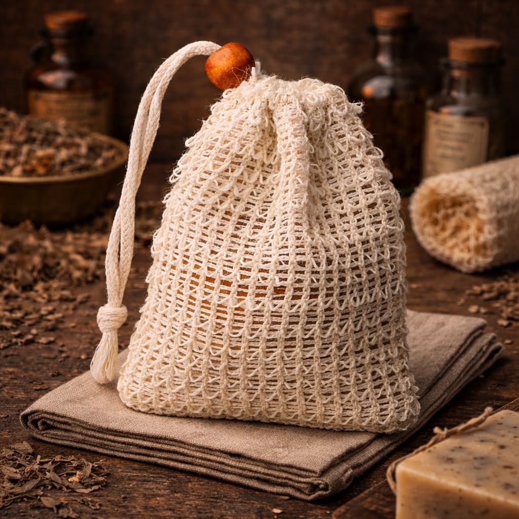 Sisal Soap Bag