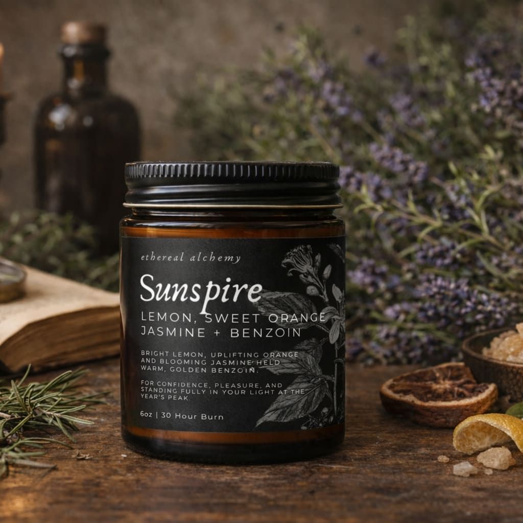 Sunspire Soy Wax Candle
