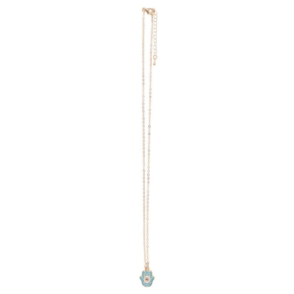 Hand of Hamsa Necklace on Greeting Card