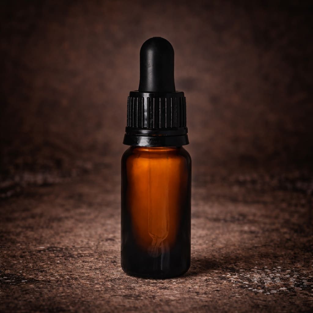 Amber Glass Dropper Bottles