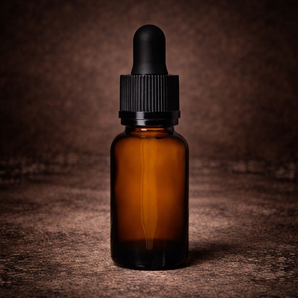 Amber Glass Dropper Bottles