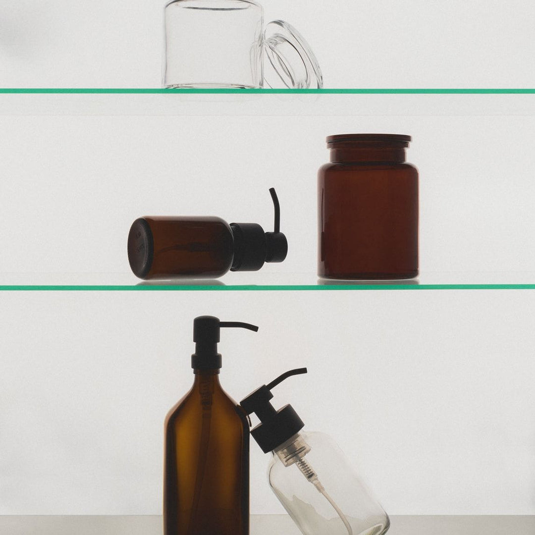 Amber Foaming Hand Soap Dispenser