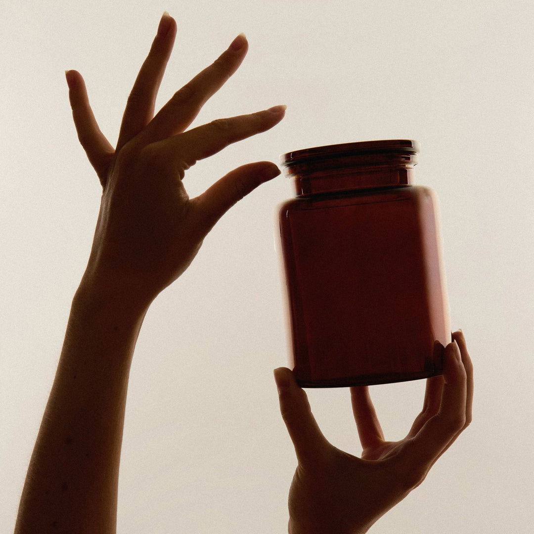 Amber Storage Jar Set