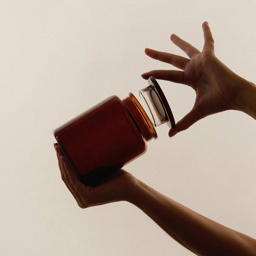 Amber Storage Jar Set