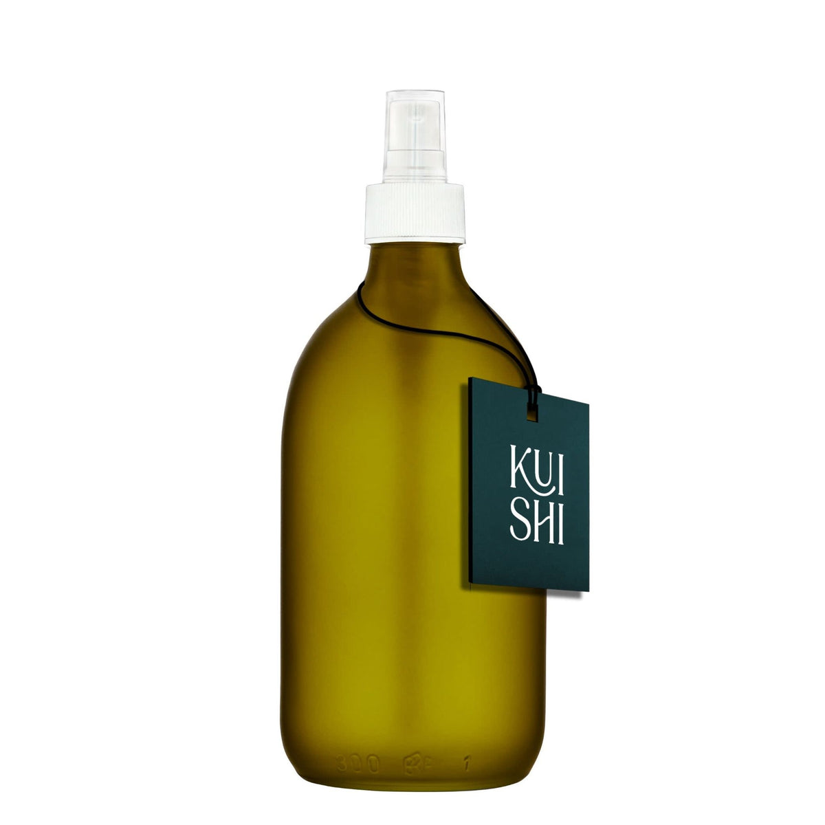 Green matt bottle with white atomiser in 300ml_a9a9390a 5380 411b 895f 7529b459fedd
