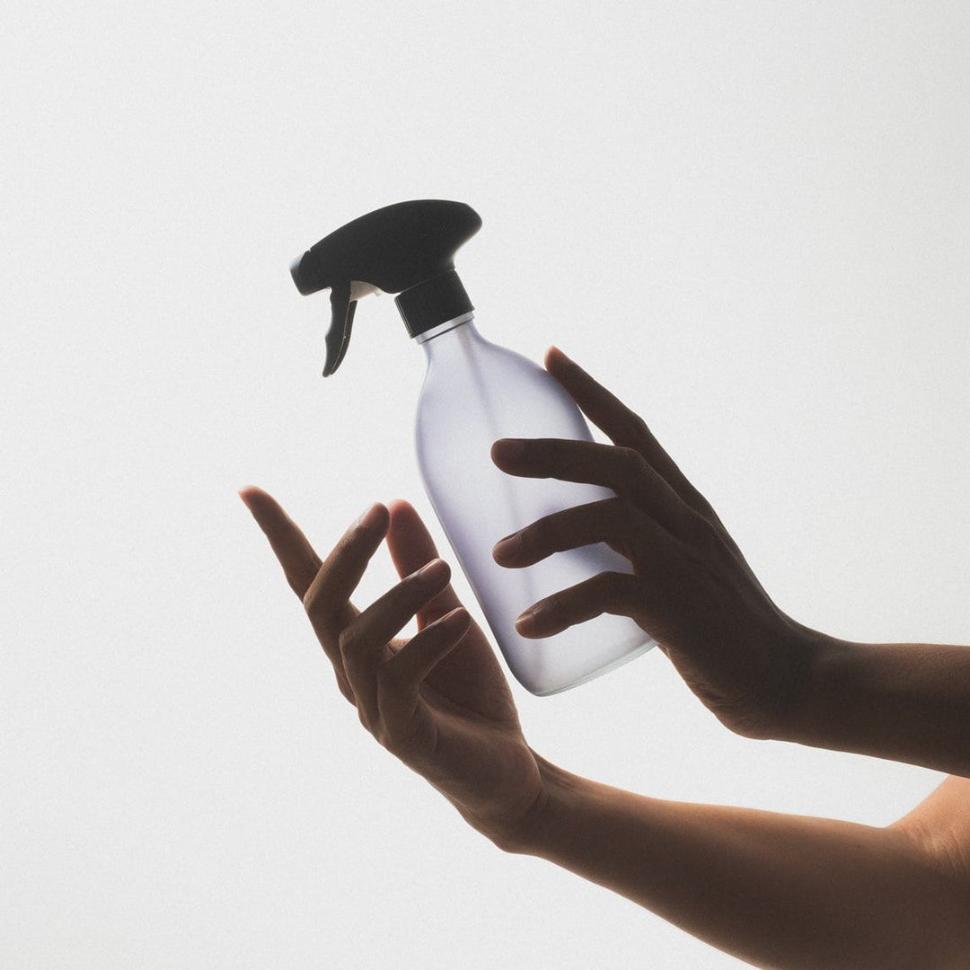 Frosted Grey Spray Bottle