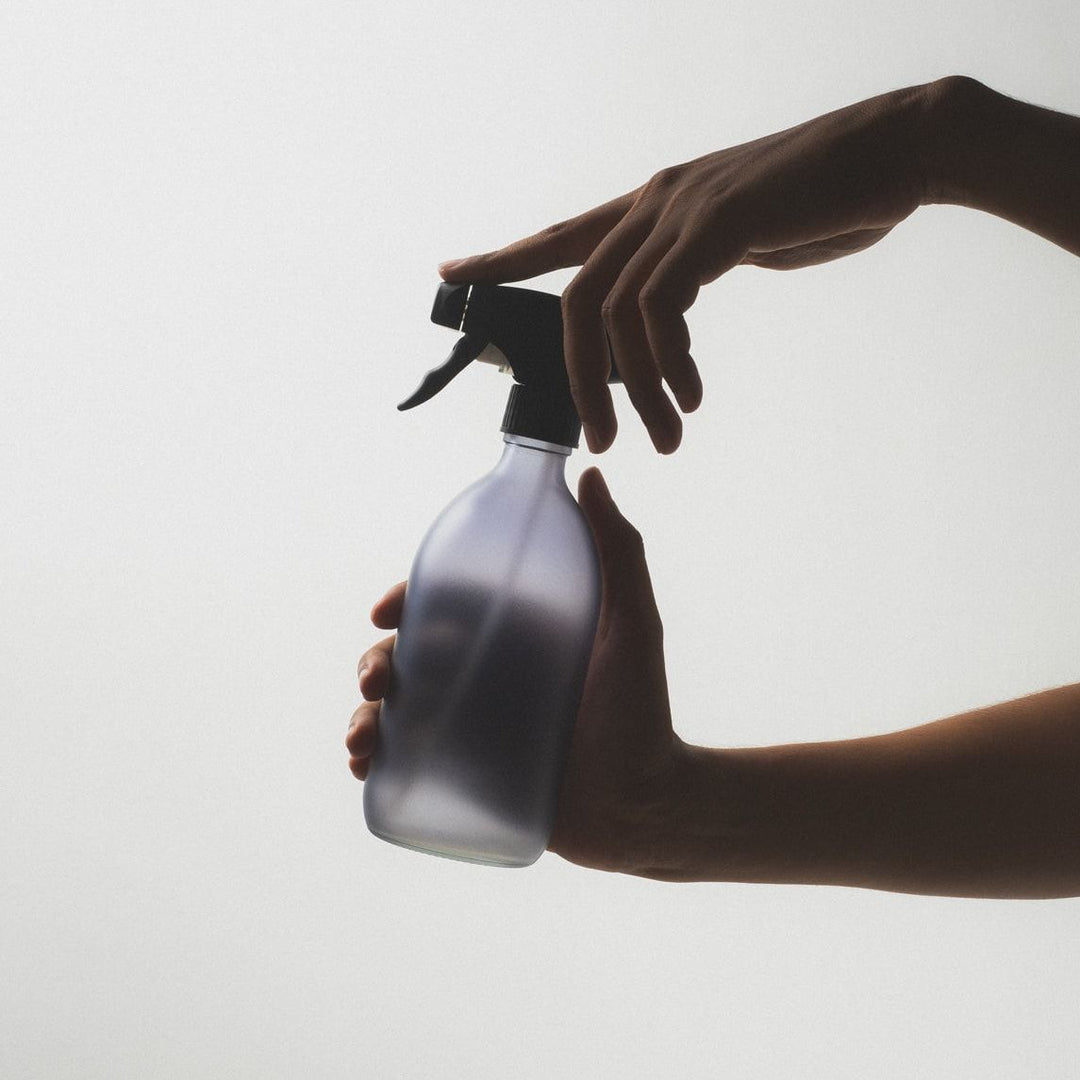 Frosted Grey Spray Bottle